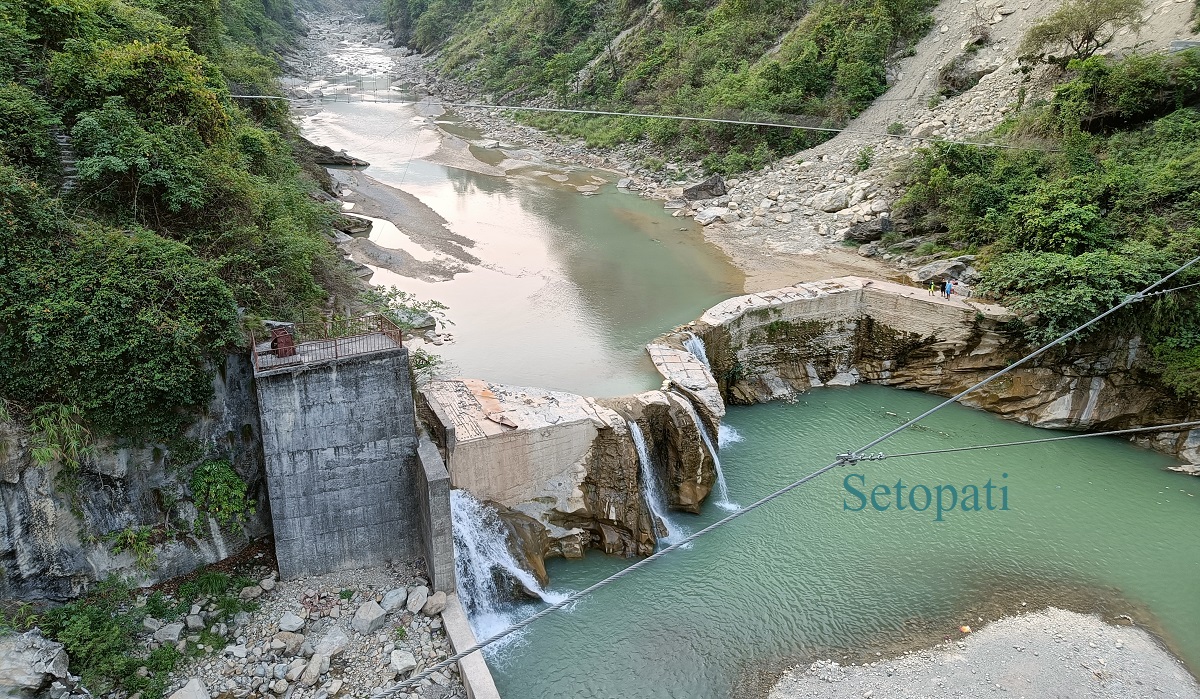 बुटवल पावरहाउस कम्पनीको ड्यामसाइड